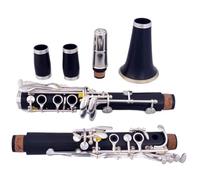 Clarinet Per Principianti Clarinetto Professionale In Ebano E Alpacca BB 18 Tasti In Rame Argentato