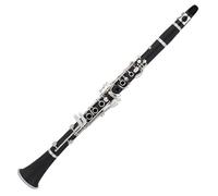 Clarinet Per Principianti Clarinetto Sib Per Principianti Studenti Clarinetto Si Bemolle 17 Tasti Con Custodia Supporto Cinghia 2 Barili 8 Cuscini(Black)