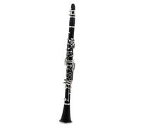 Clarinet Per Principianti Clarinetto Sib Si Flat Tone 17 Tasti Clarinetto In Bachelite Con Ancia In Scatola Parti Per Strumenti A Fiato(Black)