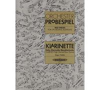 Clarinet Test Pieces for Orchestral Auditions (Orchester Probespiel)