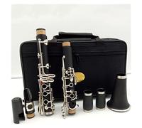 Clarinetti BB Matte. Addominali Resina Bakelite Clarinet Bockpiece 4C Case Incluso + Ance Clarinetti