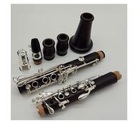 Clarinetti Ebony Wood Bb Clarinets Clarinetti Professionali Chiavi Placcati In Argento 17 Bocchino Clarinetto Intermedio