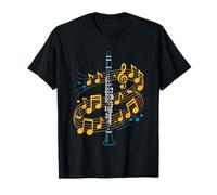 Clarinettista Jazz Identita di Interprete Clarinetto Maglietta
