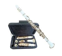 Clarinetto A 20 Tasti Di Colore Bianco In Sib Strumento Per Clarinetto A 17 Pulsanti In Sib Strumento Per Clarinetto A 20 Pulsanti BB Clarinetto in per Principianti (Color : 20Key White)