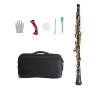 Clarinetto ABS 17. Chiave BB Clarinetto Piatto Con Guanti Di Stoffa Di Pulizia 10 Canne