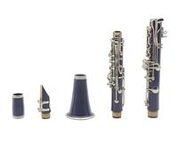 Clarinetto ABS 17. Clarinetto Binoculare Piatto BB BB Clarinetti (Color : Deep Blue)