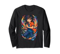 Clarinetto Anime Strumento Musicale Maglia a Manica