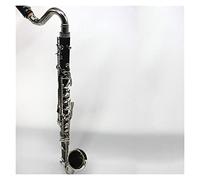 Clarinetto Basso B-low Tubo In Bachelite Duro Placcato Argento Clarinetti