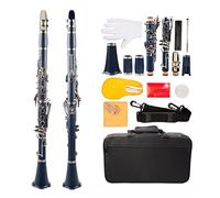 Clarinetto BB. ABS B. Clarinetto Piatto Set Di Otto Colori (Color : Dark Blue)