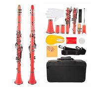 Clarinetto BB. ABS B. Clarinetto Piatto Set Di Otto Colori (Color : Pink)