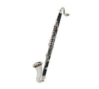 Clarinetto Chiavi Placcate In Argento Clarinetto Basso Clarinetto In Sib Tune Strumento Professionale In Bachelite Con Custodia