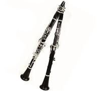 clarinetto Clarinetto Clarinetto Basso Tono B 17 Tasti Bottone In Rame Bianco Corpo In Legno Clarinetto Per Principianti Adulti