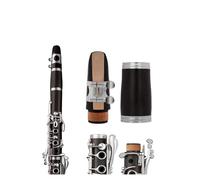 clarinetto Clarinetto in ebano strumento a fiato nero Pass per giocatore professionista per principianti con melodia bemolle a 17 tasti