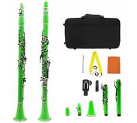 Clarinetto Clarinetto Sib Professionale A 17 Tasti Per Esibizioni Da Concerto Con Kit Ance Accessori(2)