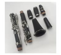 Clarinetto Con Corpo Piatto In Bachelite Chiave Nichelata A 17 Tasti Con Custodia E Accessori