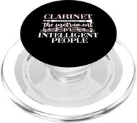 Clarinetto design strumento per donne e ragazze PopSockets PopGrip per MagSafe