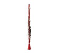 Clarinetto G Tune 20-Key Plastic Material Clarinet Playing Wind Strumento (Color : Crimson)