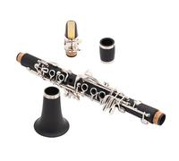 Clarinetto In Mi Bemolle A 17 Tasti In Bachelite Dura Per Studenti Adulti Clarinetto Da Performance Con Custodia E Accessori Clarinetto per Principianti