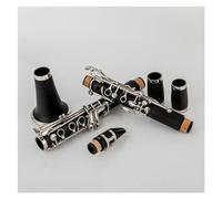 Clarinetto In Si Bemolle Con Corpo In Bachelite Nera 17 Tasti Clarinetto In Nichel Argento Con Custodia E Accessori
