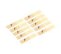 Clarinetto Kit Accessori Ricambio 10 Pz/set Ance Per Clarinetto Set Forza Del Tono In Sib 2.5 Ancia In Legno Solido Principianti Parti Di Ricambio Accessori Per Fiati (Color : Clarinet reeds 2.5)