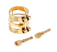 Clarinetto Kit Accessori Ricambio 2 Pz/lotto Per Un Pacchetto Legatura In Metallo Intagliato Per Clarinetto Legatura Per Bocchino Per Clarinetto