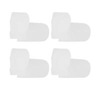 Clarinetto Kit Accessori Ricambio Accessori Per Il Supporto Del Pollice Morbido Da 4 Pezzi Accessorio Per Il Supporto Del Clarinetto Delle Dita Gel Di Silice (Color : White)