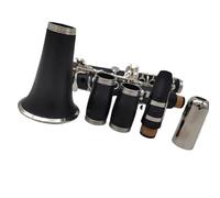 Clarinetto per principianti Clarinetto 17 Tasti Falling Tune B Materiale Del Corpo Del Tubo In Bachelite Clarinetto Materiale Della Superficie Dello Strumento A Fiato Nichelato