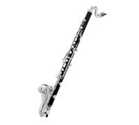 Clarinetto Per Principianti Clarinetto Basso Si Bemolle Chiavi In metallo Nichelato Corpo In Bachelite Con Asta Di Supporto