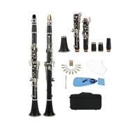 Clarinetto Per Principianti Clarinetto Falling Tune B 17 Tasti Sib Klarnet/ABS Materiale Del Corpo Clarinetto(Nickel silver)