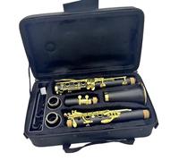 Clarinetto per principianti Clarinetto In Bachelite A Fiato Di Legno B 17 Tasti Strumento Musicale Professionale Con Custodia
