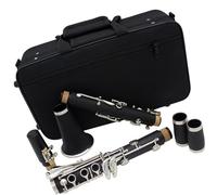 Clarinetto per principianti Clarinetto Nero 17 Tasti Bb B Tone Strumento A Fiato Professionale Clarinetto In Bachelite Con Parti Di Strumenti Musicali A Scatola