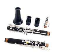 Clarinetto per principianti Clarinetto Professionale In Ebano Una Melodia 17 Tasti Clarinetto In Rame Placcato Argento