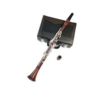 Clarinetto per principianti Clarinetto Professionale In Legno Rosso Clarinetto In Sib In Palissandro Chiavi Argentate Legno Massiccio
