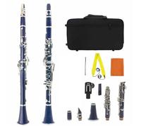 Clarinetto per principianti Clarinetto Sib Professionale A 17 Tasti Per Esibizioni Da Concerto Con Kit Ance Accessori(3)