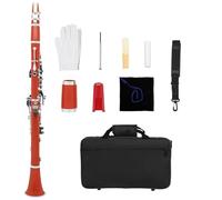 Clarinetto per principianti con meccanismo in rame e comodo posizionamento delle dita, ideale per l'apprendimento e per concerti all'aperto, clarinetto italiano