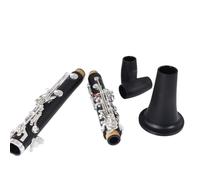 Clarinetto per principianti Gli Studenti Tedeschi Di Clarinetto In Si Bemolle Sostengono L'esame Di Valutazione E Imparano A Suonare 17 Chiavi Di Legno Sintetico Del Clarinetto