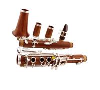Clarinetto per principianti Strumento Per Clarinetto In Mogano Clarinetto In Si Bemolle, Chiavi Per Clarinetto, Esame Delle Prestazioni Della Banda Placcata In Argento