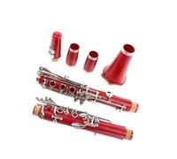 Clarinetto Principianti Clarinetto placcato in argento strumento da concerto 17 tasti accordatura in Sib