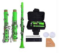 Clarinetto Professional BB Clarinetto Con Accessori Per Cause Verde