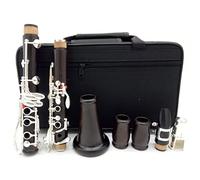 Clarinetto professionale 17 Key BB Ebony Clarinetti Argento Placcatura Strumenti Musicali Strumenti Musicali Caso Bocchino Reeds clarinetto