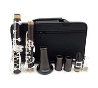 Clarinetto professionale BB Clarinetto Ebony Clarinetti Argento Placcatura Strumenti Musicali Strumenti Musicali Caso Bocchino Canne clarinetto