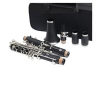 clarinetto professionale Clarinetto in si bemolle clarinetto in bachelite placcato in argento strumento per principianti per esibizioni ed esami