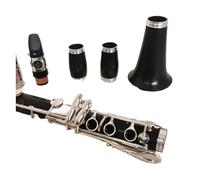 clarinetto professionale Clarinetto in Sib professionale Clarinetto in ebano Placcatura in argento Qualità del suono chiave respiro regolare