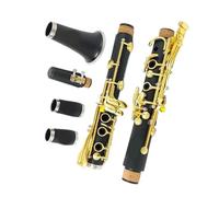 Clarinetto Professionale Clarinetto nero laccato oro Sib 17 tasti E111
