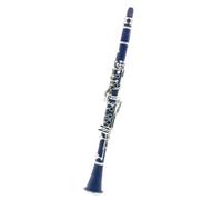 Clarinetto Professionale Clarinetto Sib Clarinetto Professionale Per Esibizioni In Concerto Clarinetto A 17 Tasti Con Kit Per Clarinetto Ance Accessori(Blue A)