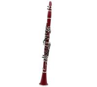 Clarinetto Professionale Clarinetto Sib Clarinetto Professionale Per Esibizioni In Concerto Clarinetto A 17 Tasti Con Kit Per Clarinetto Ance Accessori(Red)
