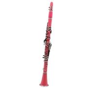Clarinetto Professionale Clarinetto Sib Clarinetto Professionale Per Esibizioni In Concerto Clarinetto A 17 Tasti Con Kit Per Clarinetto Ance Accessori(Pink)