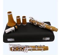Clarinetto Professionale In Sib Bosso Con Bocchino Placcato Argento 19 Tasti Clarinetti