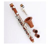 Clarinetto Professionale In Sib, Corpo In Palissandro, 17 Tasti, Clarinetto Placcato In Oro, Con Custodia Per Il Trasporto Clarinetto per Principianti