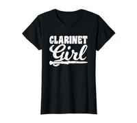 Clarinetto Ragazza Clarinettista Maglietta